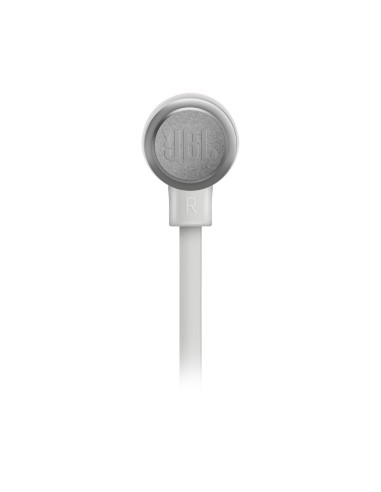JBL T280A Cuffie Cablato In-ear Musica e Chiamate Argento, Bianco