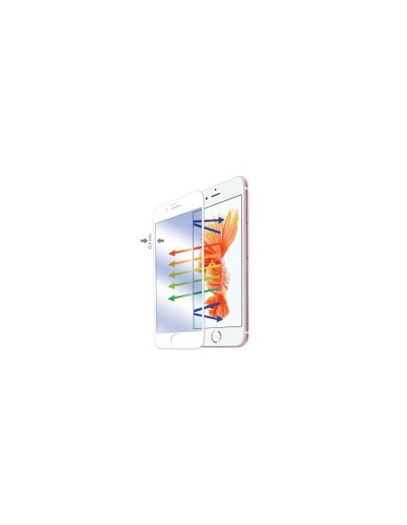 Celly GLASS700WH protezione per lo schermo e il retro dei telefoni cellulari Apple 1 pz