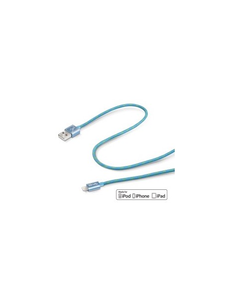 Celly 1.0M USB - Lightning M M 1 m Blu