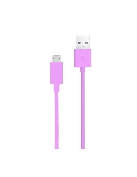 Celly USBMICROP cavo USB USB 2.0 1 m USB A Micro-USB B Rosa