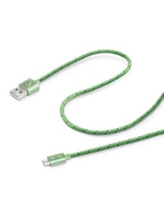 Celly 1.0M USB - Micro USB M M cavo USB 1 m USB A Micro-USB B Verde