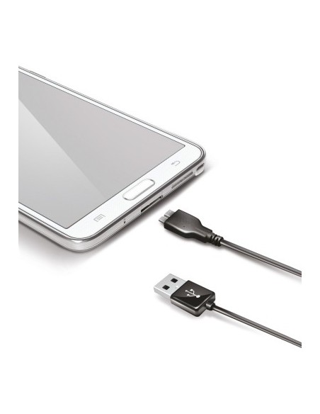 Celly 1.0m USB 3.0 A - Micro USB 3.0 B cavo USB 1 m USB A Micro-USB B Nero