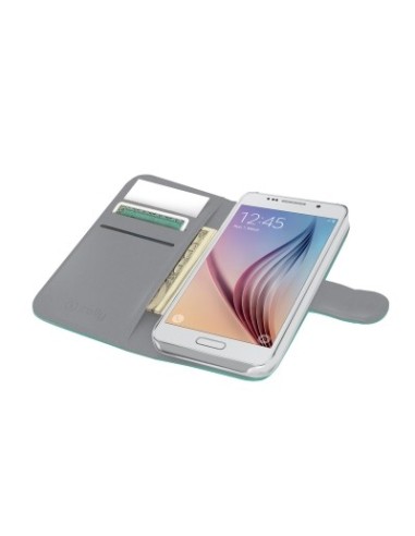 Celly WALLY490TF custodia per cellulare Custodia a borsellino Verde