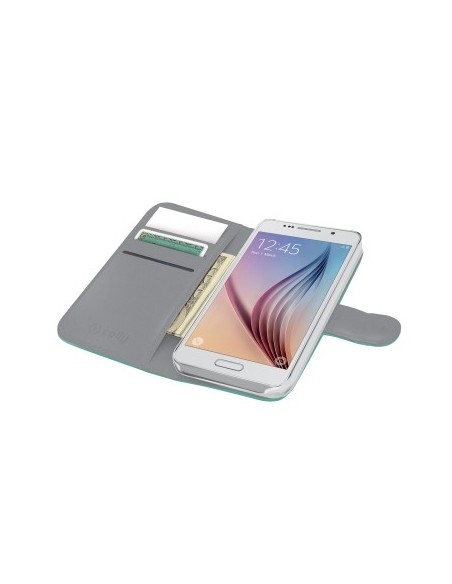 Celly WALLY490TF custodia per cellulare Custodia a borsellino Verde
