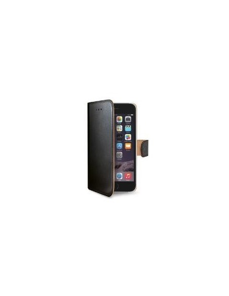 Celly WALLY701 custodia per cellulare 14 cm (5.5") Custodia a borsellino Nero