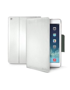 Celly WALLYT25WH custodia per tablet 24,6 cm (9.7") Custodia a libro Bianco