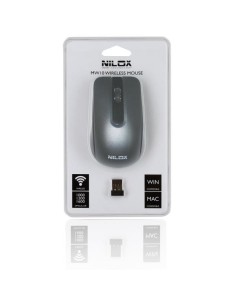 Nilox MW10 mouse Viaggio Ambidestro RF Wireless Ottico 1600 DPI 2
