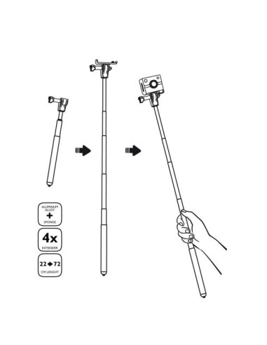 Nilox 13NXAKAC00006 kit per macchina fotografica
