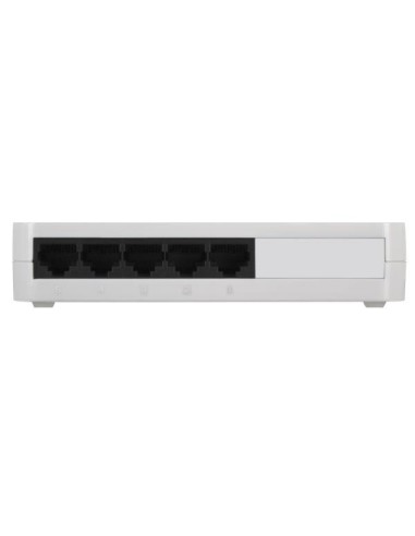 Nilox 16NX04DC5P001 switch di rete Non gestito Fast Ethernet (10 100) Bianco