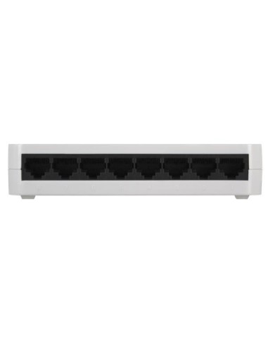 Nilox SWITCH 8 PORTE 10 100 Non gestito Fast Ethernet (10 100) Bianco