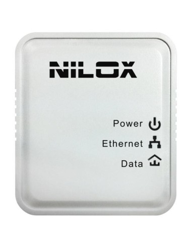 Nilox DPL-2010K 200 Mbit s Collegamento ethernet LAN Bianco 2 pz