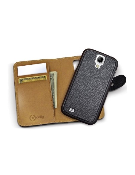 Celly AMBO332BK custodia per cellulare 10,9 cm (4.3") Custodia a borsellino Nero