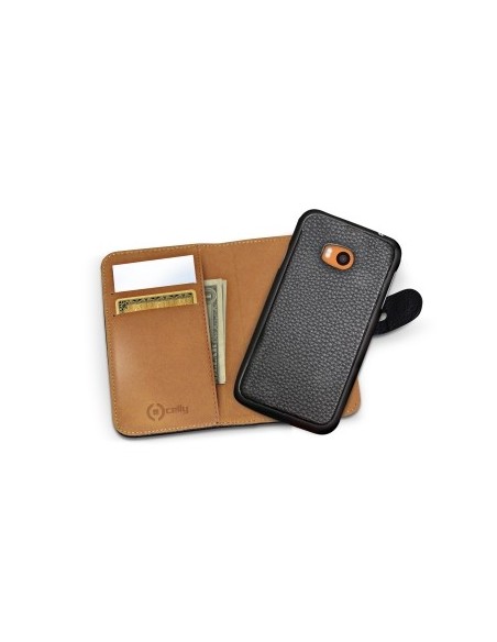 Celly AMBO400BK custodia per cellulare 12,7 cm (5") Custodia a borsellino Nero