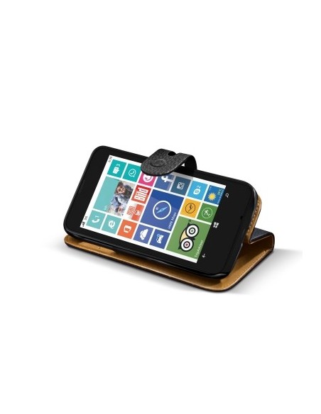 Celly AMBO401BK custodia per cellulare 11,4 cm (4.5") Custodia a borsellino Nero