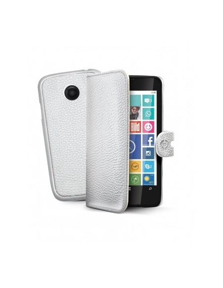 Celly AMBO401WH custodia per cellulare 11,4 cm (4.5") Custodia a borsellino Bianco