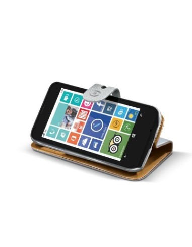 Celly AMBO401WH custodia per cellulare 11,4 cm (4.5") Custodia a borsellino Bianco