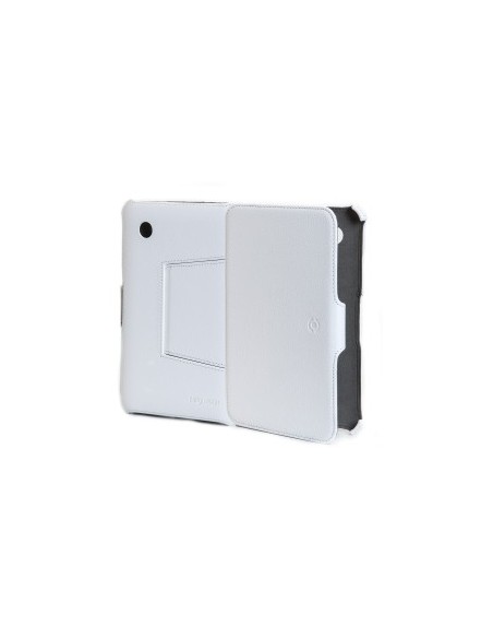 Celly BOOKTABT08W custodia per tablet 20,3 cm (8") Custodia a libro Bianco