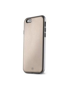 Celly BPCIPH6GD custodia per cellulare 11,9 cm (4.7") Cover Oro