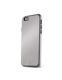 Celly BPCIPH6SV custodia per cellulare 11,9 cm (4.7") Cover Argento