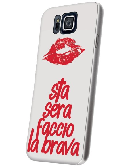 Celly CDCOVGAPHBR custodia per cellulare Cover Rosso, Bianco