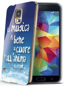 Celly CDCOVGS5PLA custodia per cellulare Cover Blu