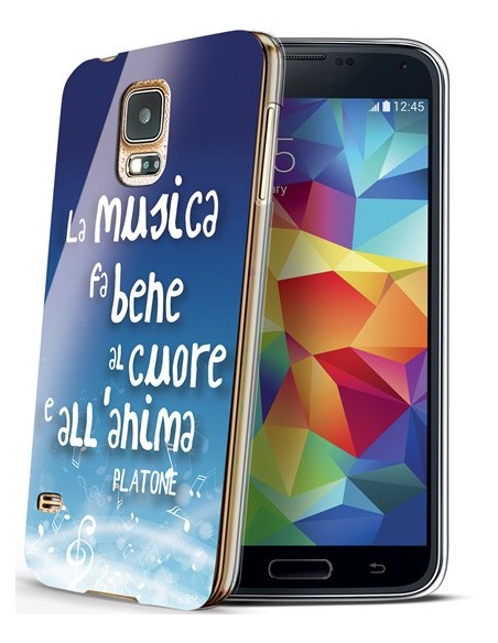 Celly CDCOVGS5PLA custodia per cellulare Cover Blu