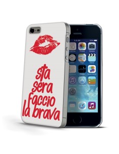 Celly CDCOVIPH5BR custodia per cellulare Cover Rosso, Bianco