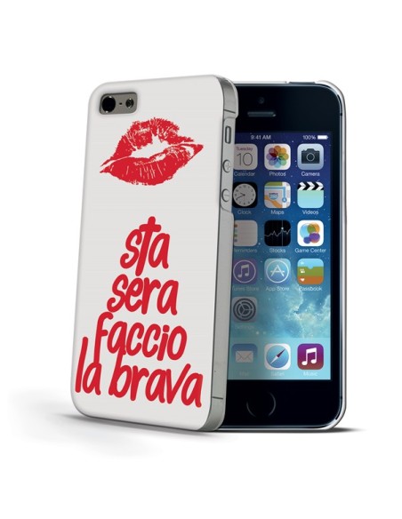 Celly CDCOVIPH5BR custodia per cellulare Cover Rosso, Bianco
