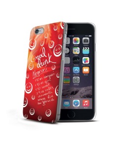 Celly CDCOVIPH6PNE custodia per cellulare Cover Rosso