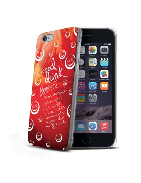 Celly CDCOVIPH6PNE custodia per cellulare Cover Rosso