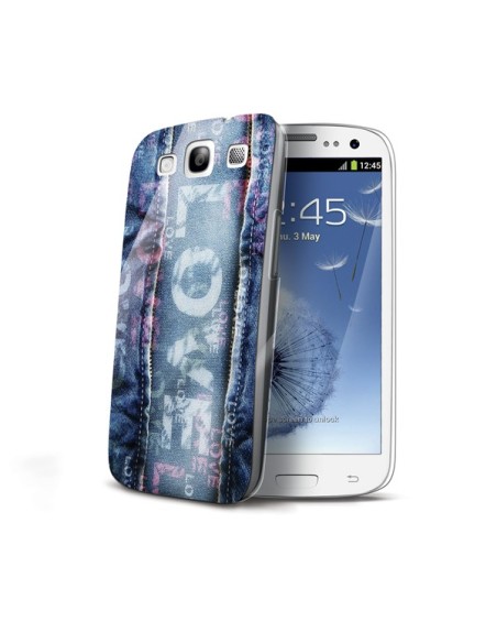Celly CDCOVS3LD custodia per cellulare Cover Blu