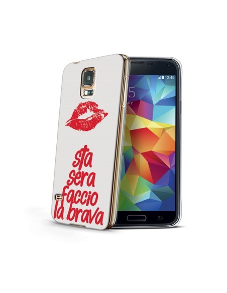 Celly CDCOVS5MBR custodia per cellulare Cover Rosso, Bianco