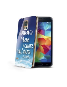 Celly CDCOVS5MPLA custodia per cellulare Cover Blu, Bianco