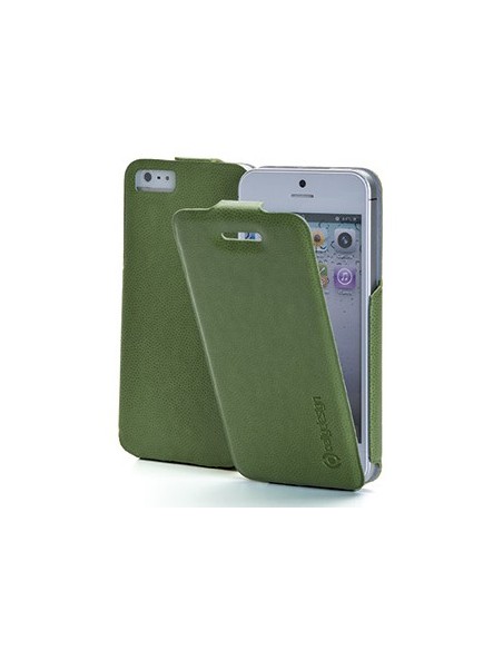 Celly CRISIIP502 custodia per cellulare Custodia flip a libro Verde