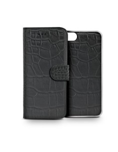 Celly CROCOAIPH5BK custodia per cellulare 10,2 cm (4") Custodia a borsellino Nero