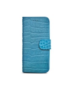 Celly CROCOWIPH6LB custodia per cellulare 11,9 cm (4.7") Custodia a borsellino Blu