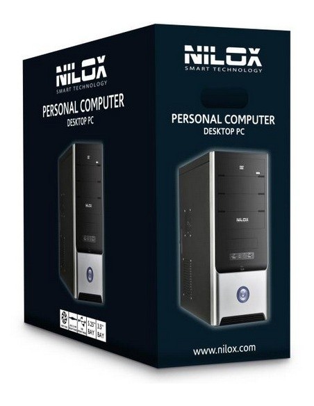 Nilox DC.3250.4GB PC Intel® Pentium® G G3250 DDR3-SDRAM 500 GB HDD FreeDOS Midi Tower Nero