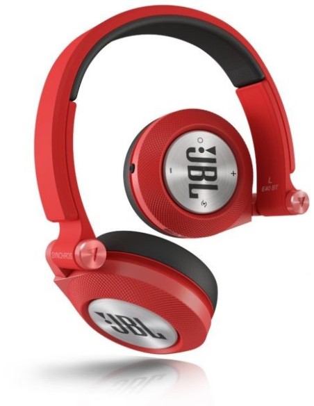 JBL E40 BT Auricolare Wireless A Padiglione Musica e Chiamate Bluetooth Rosso