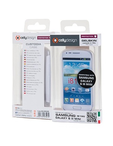 Celly GELSKIN280 custodia per cellulare Cover Trasparente