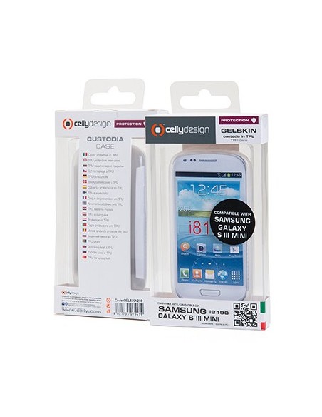 Celly GELSKIN280 custodia per cellulare Cover Trasparente