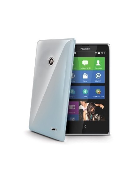 Celly GELSKIN409 custodia per cellulare Custodia sottile Trasparente