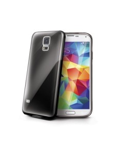 Celly GELSKIN422BK custodia per cellulare 11,4 cm (4.5") Cover Nero