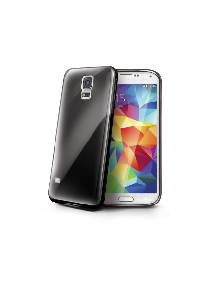 Celly GELSKIN422BK custodia per cellulare 11,4 cm (4.5") Cover Nero