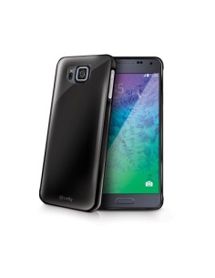 Celly Gelskin custodia per cellulare Cover Nero, Trasparente