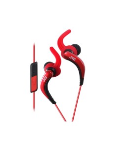JVC HA-ETR40-R-E cuffia e auricolare Cablato In-ear Sport Nero, Rosso
