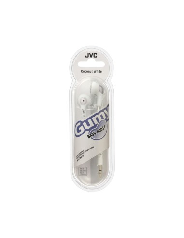 JVC HA-F160-W-E Cuffie Cablato In-ear MUSICA Bianco