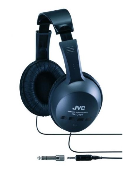 JVC HA-G101 Cuffie Cablato A Padiglione MUSICA Nero, Blu