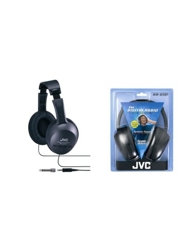 JVC HA-G101 Cuffie Cablato A Padiglione MUSICA Nero, Blu