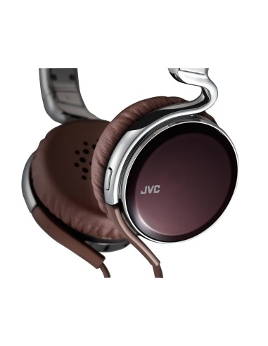 JVC HA-SR75S-T Cuffie Cablato A Padiglione Musica e Chiamate Marrone