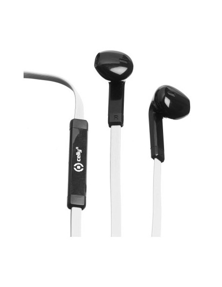 Celly HSP02 cuffia e auricolare Cablato In-ear Musica e Chiamate Nero, Bianco